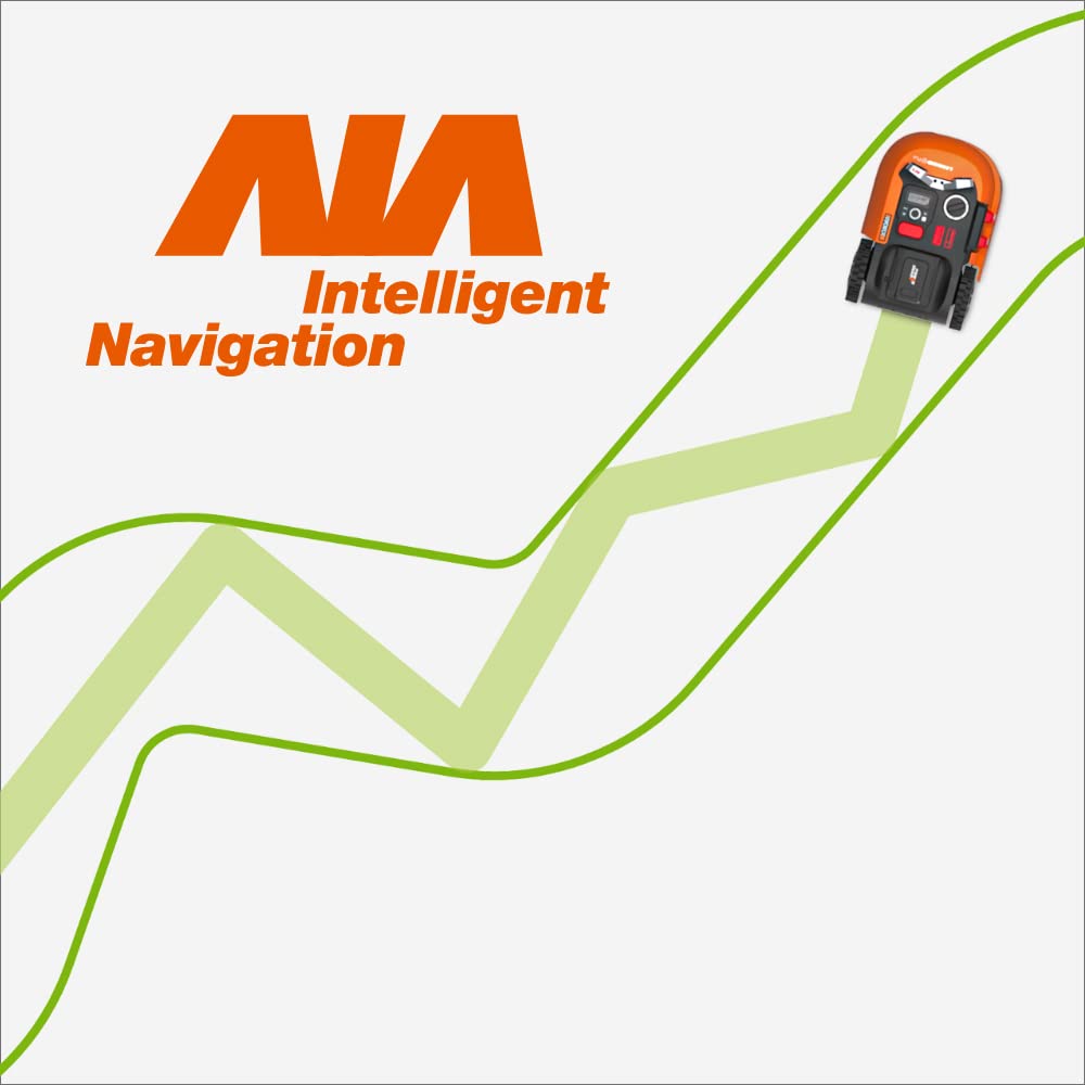 WORX Landroid M WR142E – Mähroboter für bis 700m², Akku, Selbstfahrend, sauberer Rasenschnitt