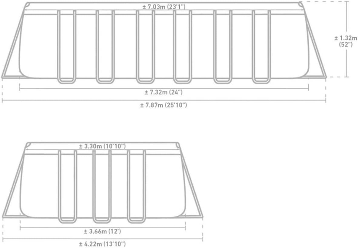 Intex Swimming Pool 732x366x132 Frame Pool Set 26364