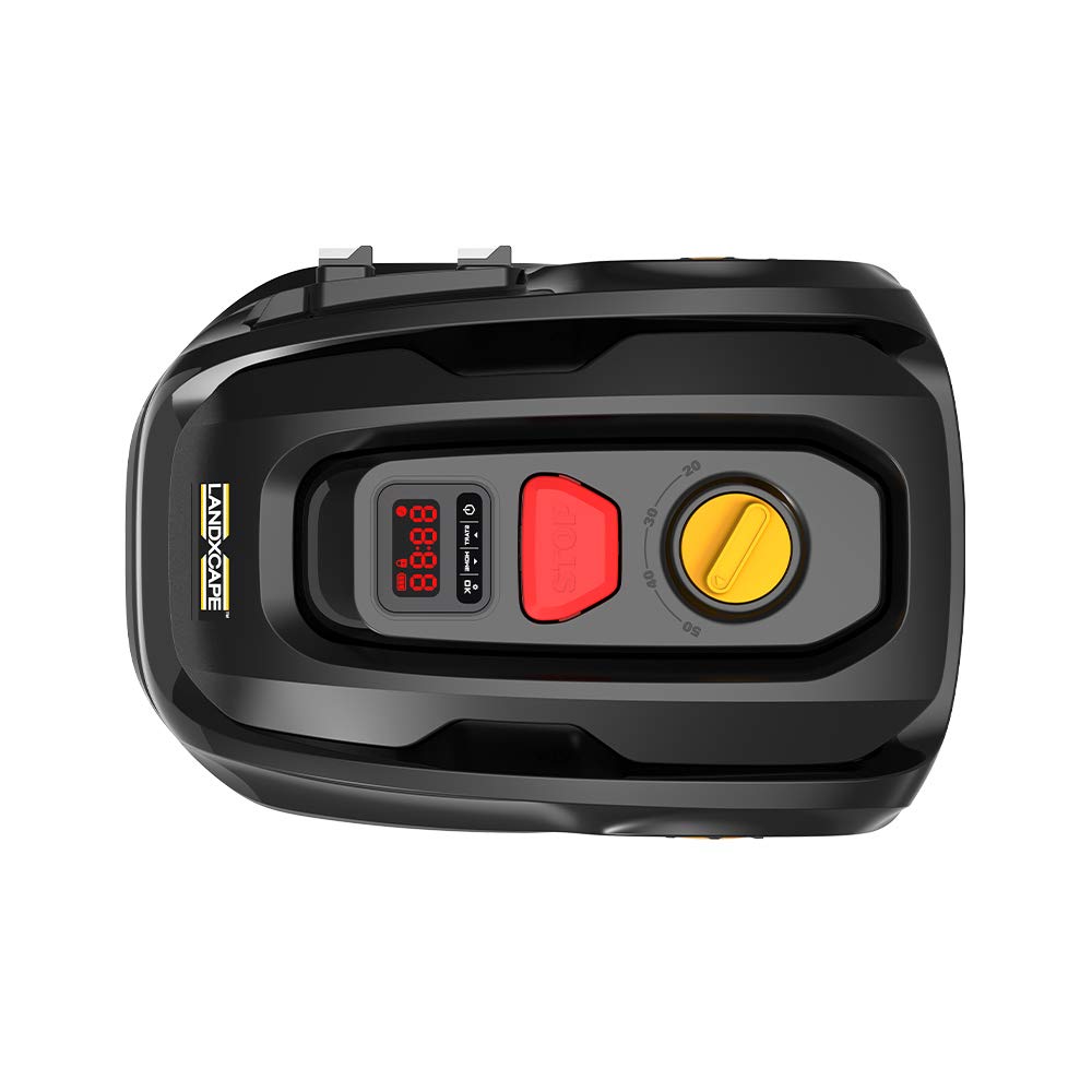 LANDXCAPE LX799 Mähroboter – bis 300m², 25% Steigung, 3-Messer Mulchsystem, Stoßerkennung, Display, Vernetzter Gartenroboter