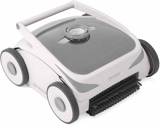 Intex 28624 – Automatischer Poolreiniger, kabellos, ZX500R, zum Klettern an der Wand, Akku 8000 mAh für schnelles Aufladen 2,5 Stunden