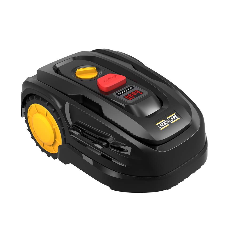 LANDXCAPE LX799 Mähroboter – bis 300m², 25% Steigung, 3-Messer Mulchsystem, Stoßerkennung, Display, Vernetzter Gartenroboter