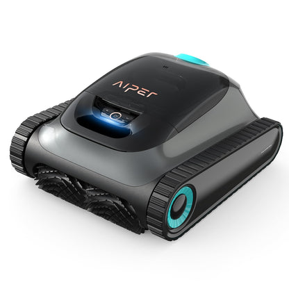 (2026 Upgrade) AIPER Scuba S1 Poolroboter Akku, 240 Min Laufzeit, Ultrafeinfiltration, Pool Bodensauger mit Wand- & Wasserlinienreinigung, App-Steuerung & OTA-Updates, Poolsauger für Pools bis zu 150㎡