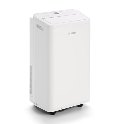 Bosch Cool 5100 Mobiles Klimagerät - 3-in-1 Klimaanlage, Luftentfeuchter, Ventilator - 3,4 kW für Räume bis zu 46 m² - Mit Auto-Modus, Silent-Modus & Sleep-Modus