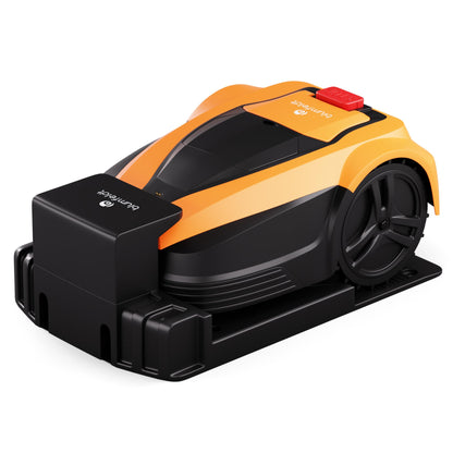 blumfeldt Smarter Akku-Rasenmäher – bis 1.400m², Begrenzungskabel, leise, Lithium-Ionen Akku, 3 Std. Laufzeit