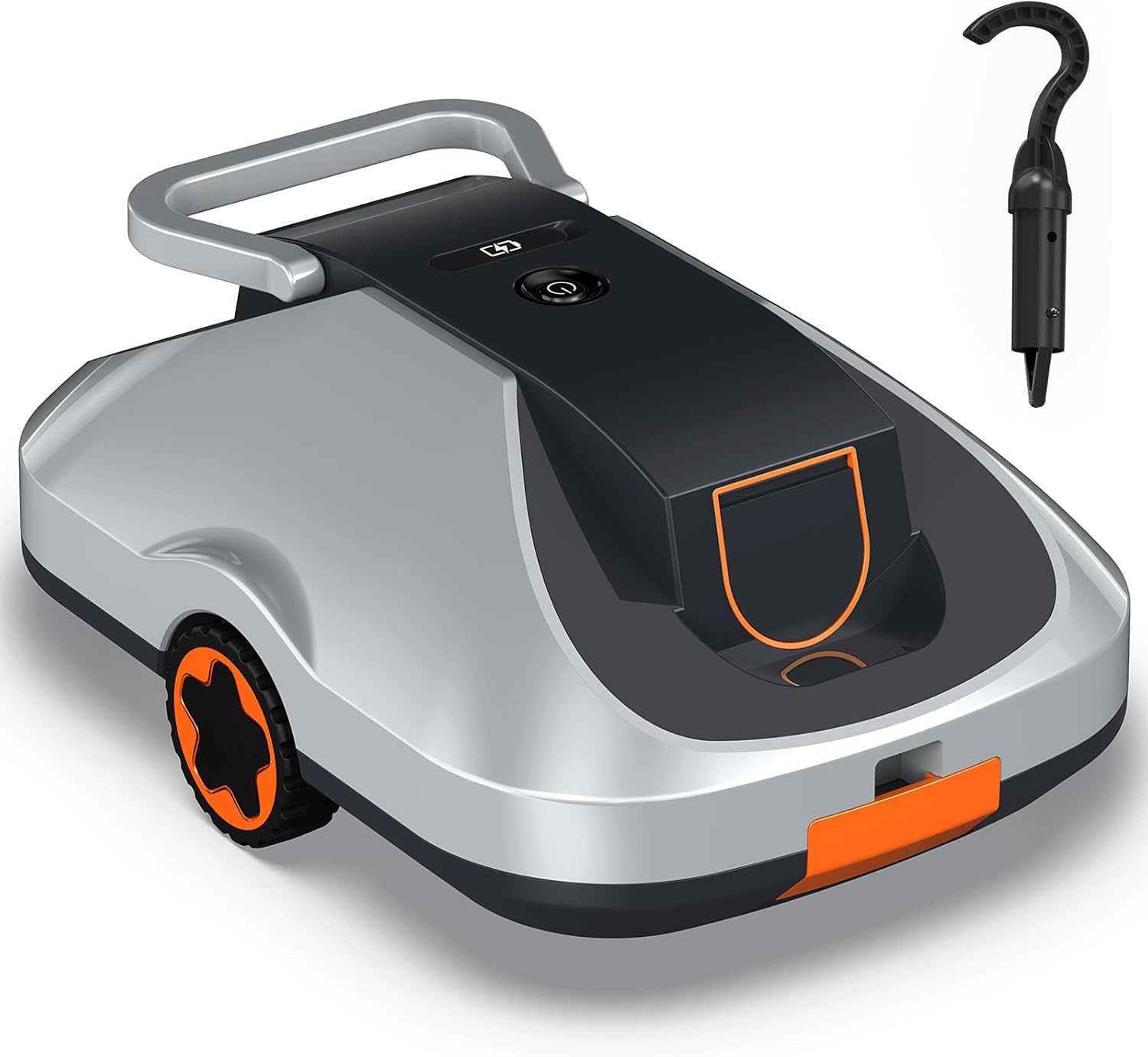 Poolroboter Akku, kabelloser Pool-Saugroboter, 200Min Laufzeit, Intelligente Navigation, Selbsteinparkfunktion und ultrafeine Filterung, kompakt und tragbar Poolreiniger ohne kabel für Pools 232m²