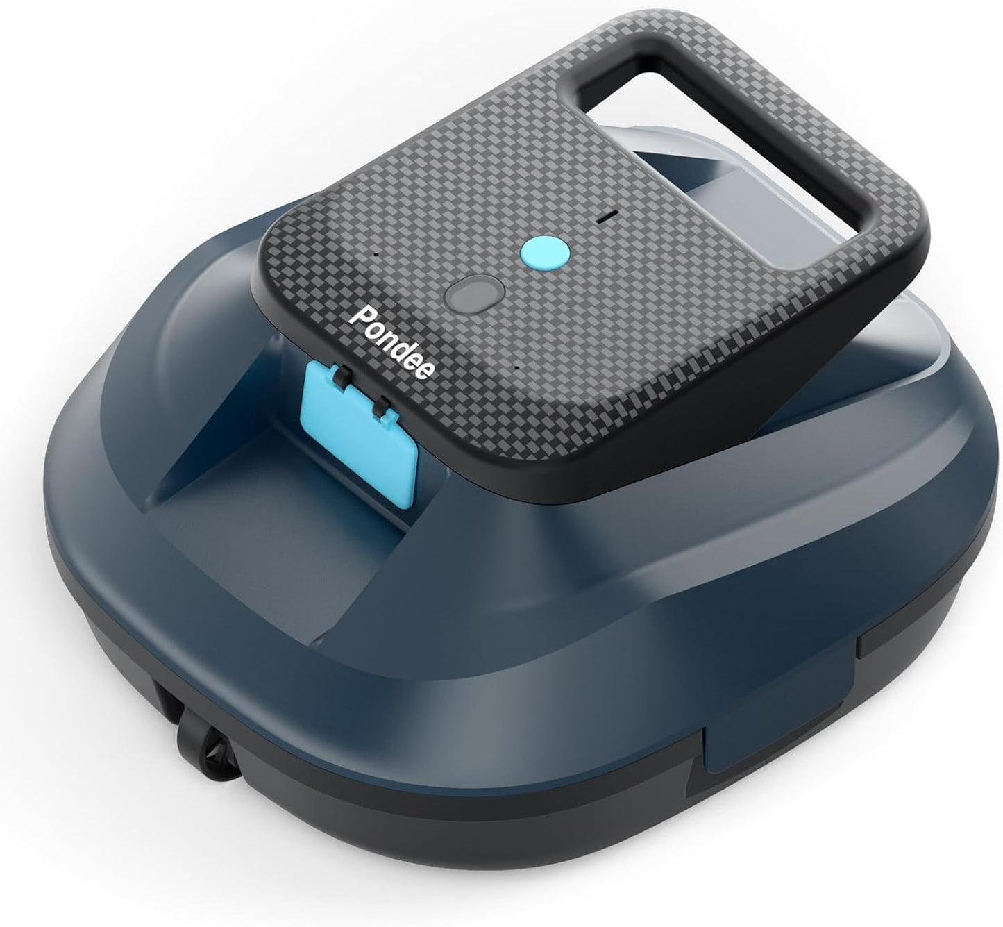 (2026 Neu) X2 Poolroboter Akku mit 200 Min Laufzeit, Kabelloser Poolsauger Auto-Parkfunktion, 3.3 h Schnellladung, für Aufstellpools & Ebene eingelassene Pools bis 120m², Blau
