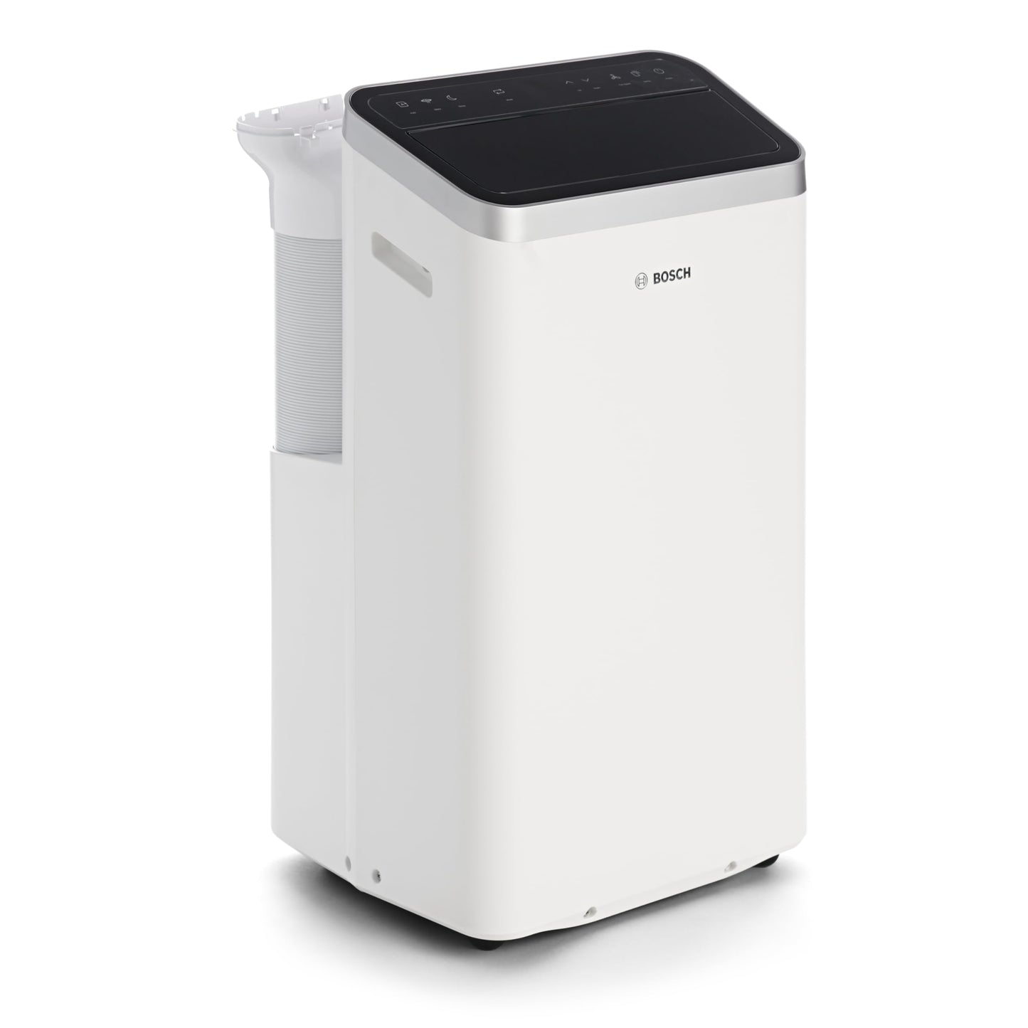 Bosch Cool 5100 Mobiles Klimagerät - 3-in-1 Klimaanlage, Luftentfeuchter, Ventilator - 3,4 kW für Räume bis zu 46 m² - Mit Auto-Modus, Silent-Modus & Sleep-Modus