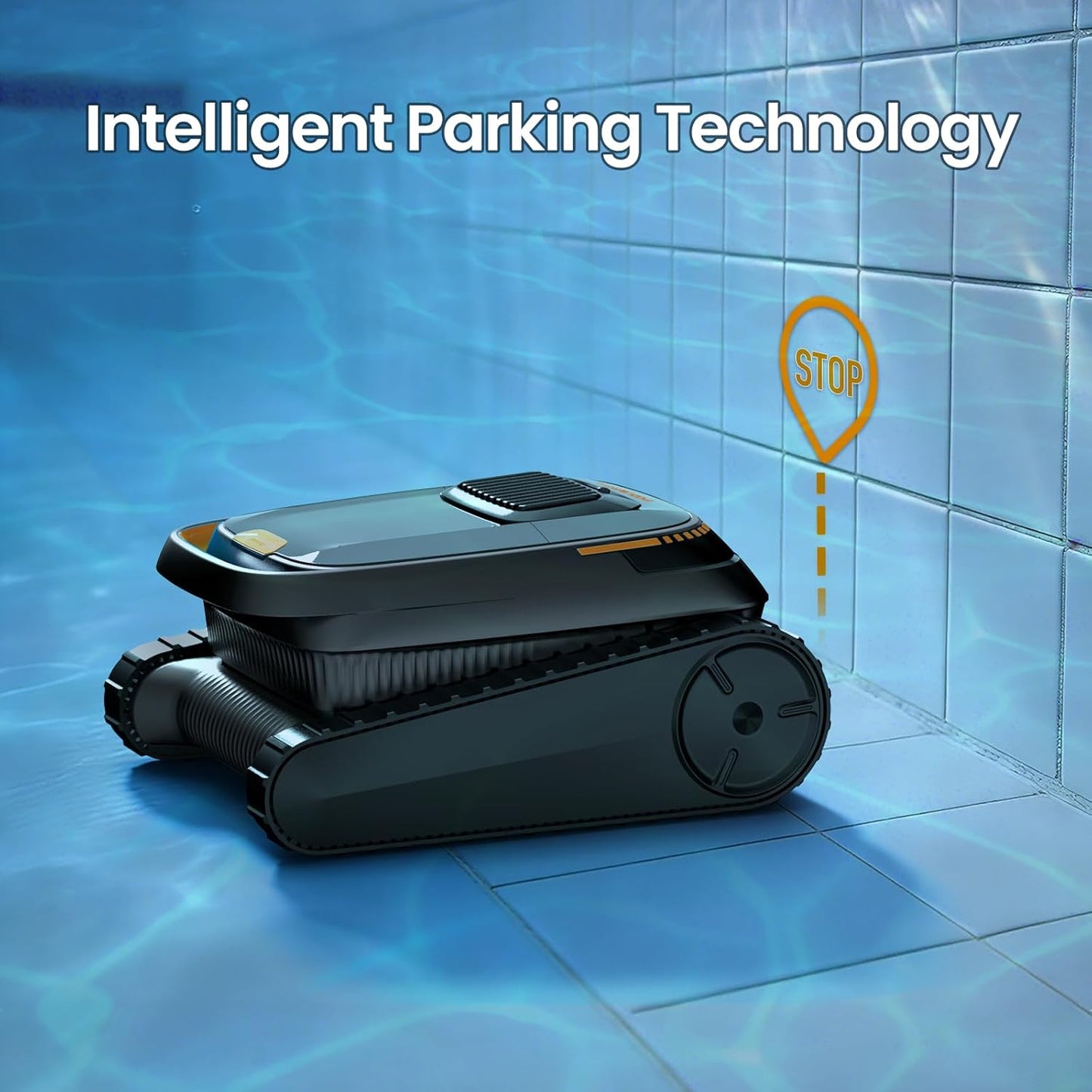 Pool-Royal Poolroboter PR10 Limited Design Edition Akku, Model 2026, Poolsauger, Autoparken und Wandklettern 3 Motoren 120 Minuten Batterielaufzeit für Schwimmbecken Boden, Wand, Wasserlinie