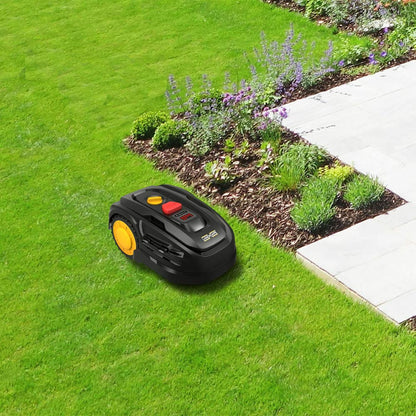 LANDXCAPE LX799 Mähroboter – bis 300m², 25% Steigung, 3-Messer Mulchsystem, Stoßerkennung, Display, Vernetzter Gartenroboter