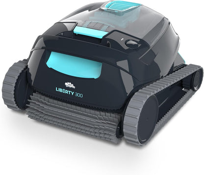 Dolphin Liberty 300 Kabelloser Poolroboter Boden, Wände und Wasserlinie, Ultrafeine Filtration, Eco-Modus, Spracherfassung, Ultrafein-Filter, Eingelassene Pools bis zu 10m