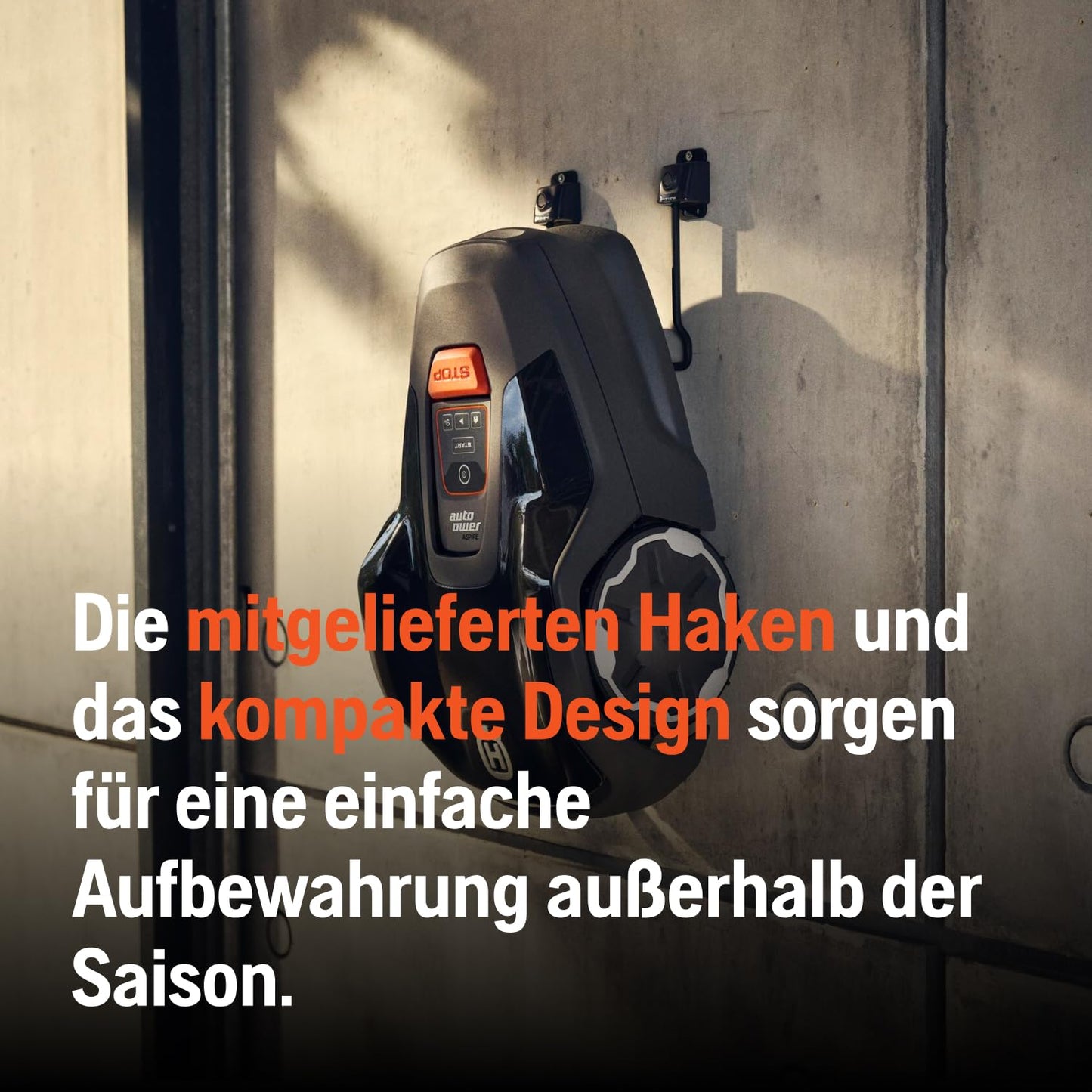 Husqvarna Automower Aspire R4 – Mähroboter für 400m², Akku, Connect App mit WLAN, Bluetooth & Sprachsteuerung, Installations-Kit